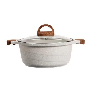 nonstick double handles casserole