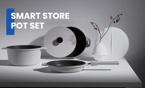 nonstick cookware set-smart store pot set